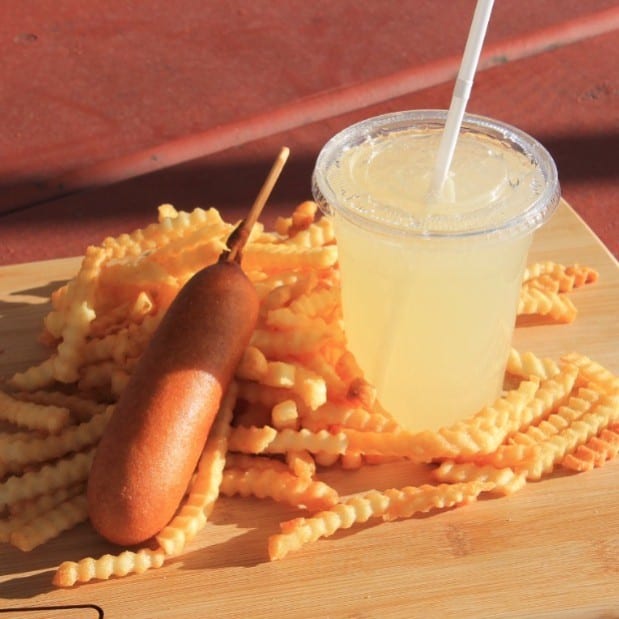 Kids Meal Corn Dog.