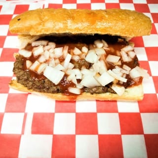 Giant BBQ Burger